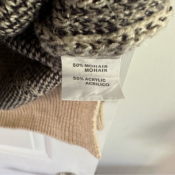 Size M Vintage Dirty Ballerina Mohair Wool Blend Star Crewneck Sweater - Picture 5 of 5